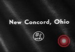 Image of John Herschel Glenn Junior New Concord Ohio USA, 1962, second 3 stock footage video 65675055868