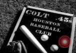 Image of Major League Baseball teams in spring training Fort Lauderdale Florida USA, 1962, second 37 stock footage video 65675055871