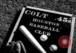 Image of Major League Baseball teams in spring training Fort Lauderdale Florida USA, 1962, second 38 stock footage video 65675055871