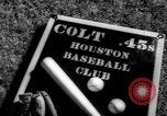 Image of Major League Baseball teams in spring training Fort Lauderdale Florida USA, 1962, second 39 stock footage video 65675055871