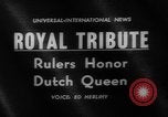 Image of double celebration Amsterdam Netherlands, 1962, second 3 stock footage video 65675055872