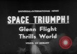 Immagine di John Glenn e amicizia 7 Cape Canaveral Florida USA, 1962, secondo 16 filmato di repertorio 65675055882