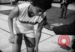 Immagine di Pista coperta campo e soddisfare California United States USA, 1962, secondo 9 filmato di repertorio 65675055885