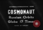 Immagine di Stepanovic Gherman Titov United States USA, 1961, secondo 3 filmato di repertorio 65675055887