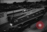 Image of hydrofoil boat Long Island New York USA, 1961, second 9 stock footage video 65675055889