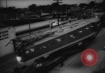Image of hydrofoil boat Long Island New York USA, 1961, second 10 stock footage video 65675055889