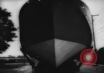 Image of hydrofoil boat Long Island New York USA, 1961, second 23 stock footage video 65675055889
