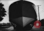 Image of hydrofoil boat Long Island New York USA, 1961, second 24 stock footage video 65675055889