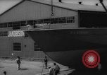Image of hydrofoil boat Long Island New York USA, 1961, second 47 stock footage video 65675055889
