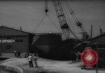 Image of hydrofoil boat Long Island New York USA, 1961, second 51 stock footage video 65675055889