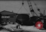 Image of hydrofoil boat Long Island New York USA, 1961, second 53 stock footage video 65675055889