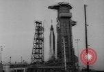 Image of chimpanzee Enos orbits the earth Cape Canaveral Florida USA, 1961, second 32 stock footage video 65675055893