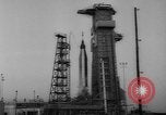 Image of chimpanzee Enos orbits the earth Cape Canaveral Florida USA, 1961, second 33 stock footage video 65675055893