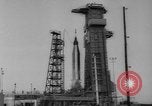 Image of chimpanzee Enos orbits the earth Cape Canaveral Florida USA, 1961, second 34 stock footage video 65675055893