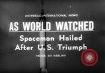Image of Astronaut Alan Shepard successful Mercury voyage United States USA, 1961, second 18 stock footage video 65675055901