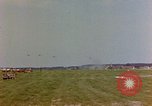 Image of P-51s Mustang fighter aircraft Germany, 1945, second 15 stock footage video 65675055923