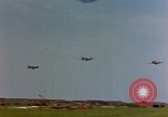 Image of P-51s Mustang fighter aircraft Germany, 1945, second 5 stock footage video 65675055924
