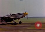 Image of P-51s Mustang fighter aircraft Germany, 1945, second 58 stock footage video 65675055924