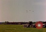 Image of P-51s Mustang fighter aircraft Germany, 1945, second 5 stock footage video 65675055925