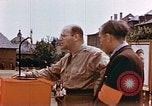 Image of Victory in Europe Day celebration Wiesbaden Germany, 1945, second 20 stock footage video 65675055929