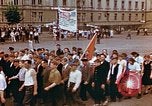 Image of displaced persons Wiesbaden Germany, 1945, second 52 stock footage video 65675055930