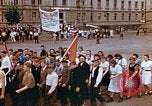Image of displaced persons Wiesbaden Germany, 1945, second 53 stock footage video 65675055930