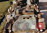 Image of German prisoners under American guard Wiesbaden Germany, 1945, second 3 stock footage video 65675055932