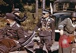 Image of German prisoners under American guard Wiesbaden Germany, 1945, second 10 stock footage video 65675055932
