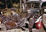 Image of German prisoners under American guard Wiesbaden Germany, 1945, second 11 stock footage video 65675055932