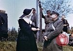Image of German prisoners under American guard Wiesbaden Germany, 1945, second 37 stock footage video 65675055932