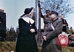 Image of German prisoners under American guard Wiesbaden Germany, 1945, second 38 stock footage video 65675055932