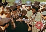 Image of German prisoners under American guard Wiesbaden Germany, 1945, second 49 stock footage video 65675055932