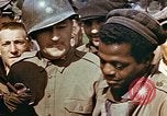 Image of German prisoners under American guard Wiesbaden Germany, 1945, second 53 stock footage video 65675055932