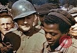 Image of German prisoners under American guard Wiesbaden Germany, 1945, second 55 stock footage video 65675055932