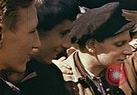 Image of German prisoners under American guard Wiesbaden Germany, 1945, second 59 stock footage video 65675055932