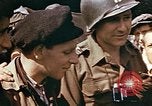 Image of German prisoners under American guard Wiesbaden Germany, 1945, second 61 stock footage video 65675055932