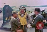 Image of U.S. Navy aviators Nagasaki Japan, 1945, second 9 stock footage video 65675055937