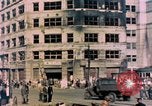 Image of U.S. sailors in Japanese city downtown Nagasaki Japan, 1945, second 9 stock footage video 65675055940