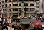 Image of U.S. sailors in Japanese city downtown Nagasaki Japan, 1945, second 11 stock footage video 65675055940