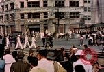 Image of U.S. sailors in Japanese city downtown Nagasaki Japan, 1945, second 12 stock footage video 65675055940