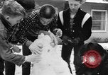 Image of heavy snowfall California United States USA, 1957, second 29 stock footage video 65675055943