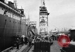 Image of oil tanker blast Alameda California USA, 1957, second 5 stock footage video 65675055944