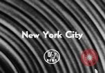 Image of French postman New York United States USA, 1957, second 1 stock footage video 65675055945