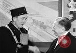 Image of French postman New York United States USA, 1957, second 30 stock footage video 65675055945
