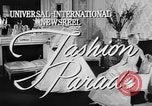 Image of Fashion Parade New York United States USA, 1957, second 4 stock footage video 65675055946