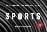 Image of basketball match Seattle Washington USA, 1957, second 3 stock footage video 65675055947