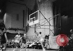 Image of basketball match Seattle Washington USA, 1957, second 16 stock footage video 65675055947