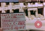 Image of damaged buildings Berlin Germany, 1945, second 1 stock footage video 65675055950