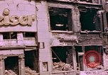 Image of damaged buildings Berlin Germany, 1945, second 22 stock footage video 65675055950