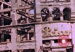 Image of damaged buildings Berlin Germany, 1945, second 33 stock footage video 65675055950